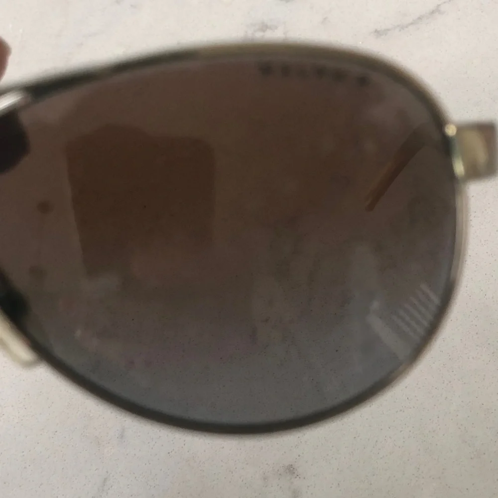 Ralph Lauren Aviator Sunglasses in Gold Frame with Brown Gradient Lenses
